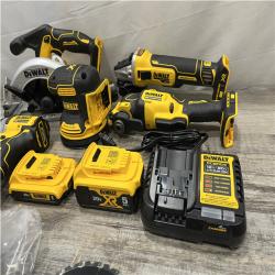 AS-IS DEWALT 20-Volt MAX ToughSystem Lithium-Ion 6-Tool Cordless Combo Kit