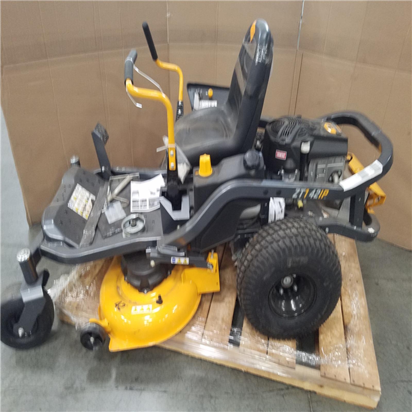 CALIFORNIA AS-IS CUB CADET RIDING MOWER