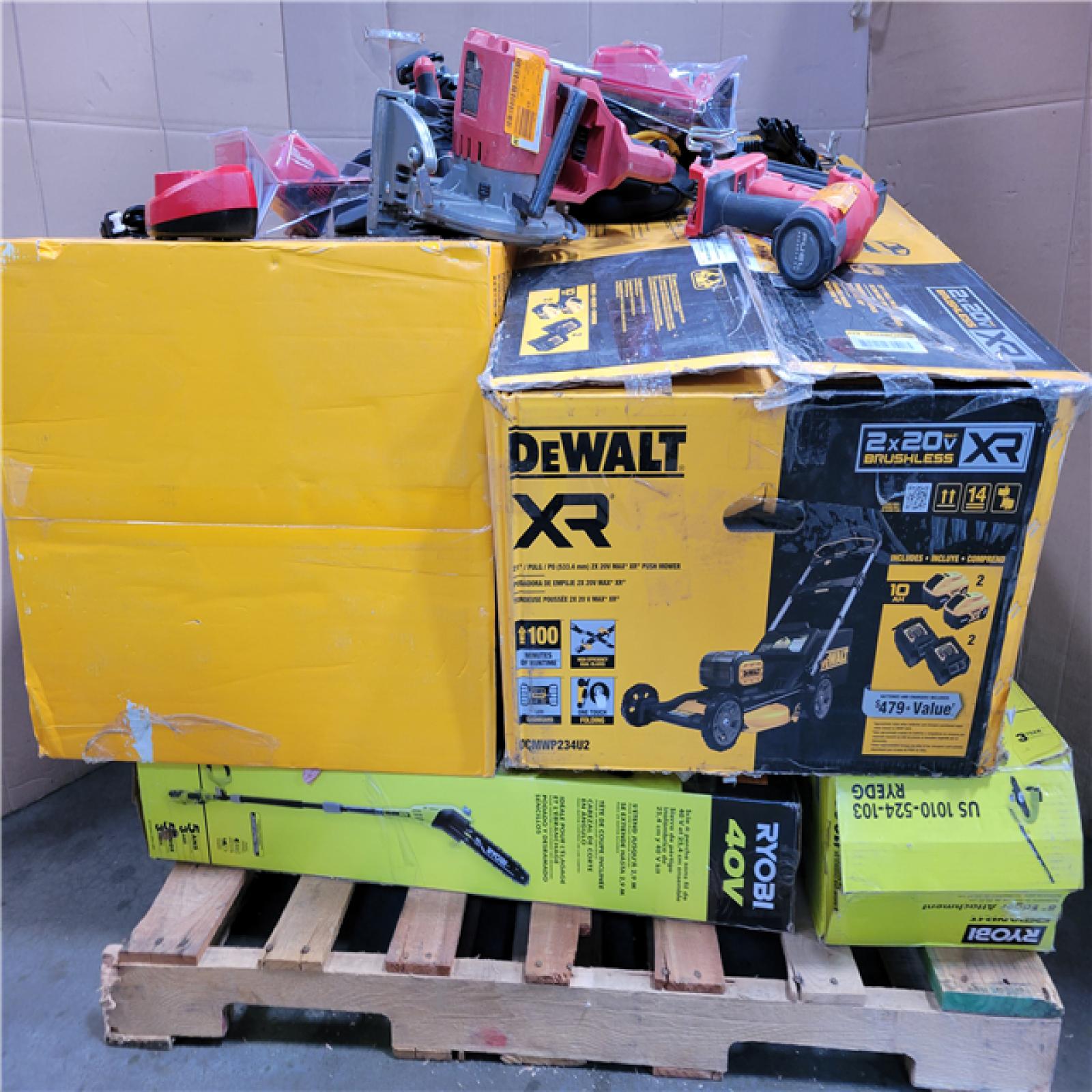 CALIFORNIA AS-IS TOOL PALLET