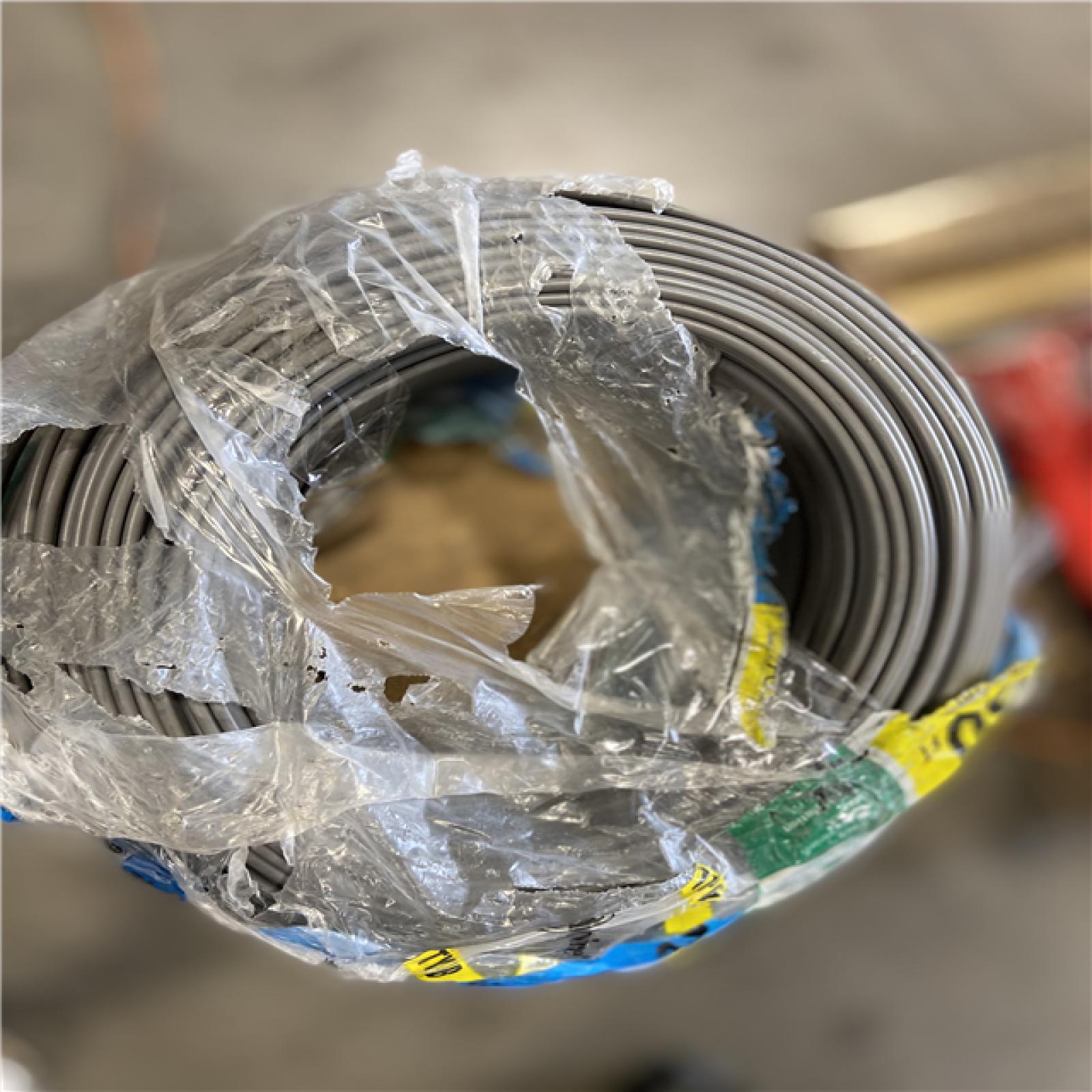 AS-IS - Southwire 250 ft. 12/3 Gray Solid CU UF-B W/G Wire