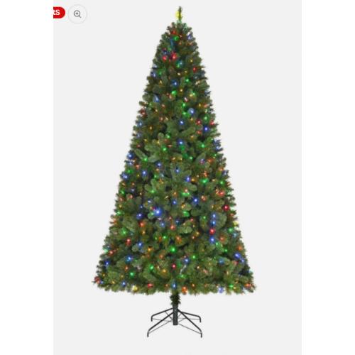 NEW! - Home Accents Holiday 9 ft. Pre-Lit LED Wesley Pine Artificial Christmas Tree