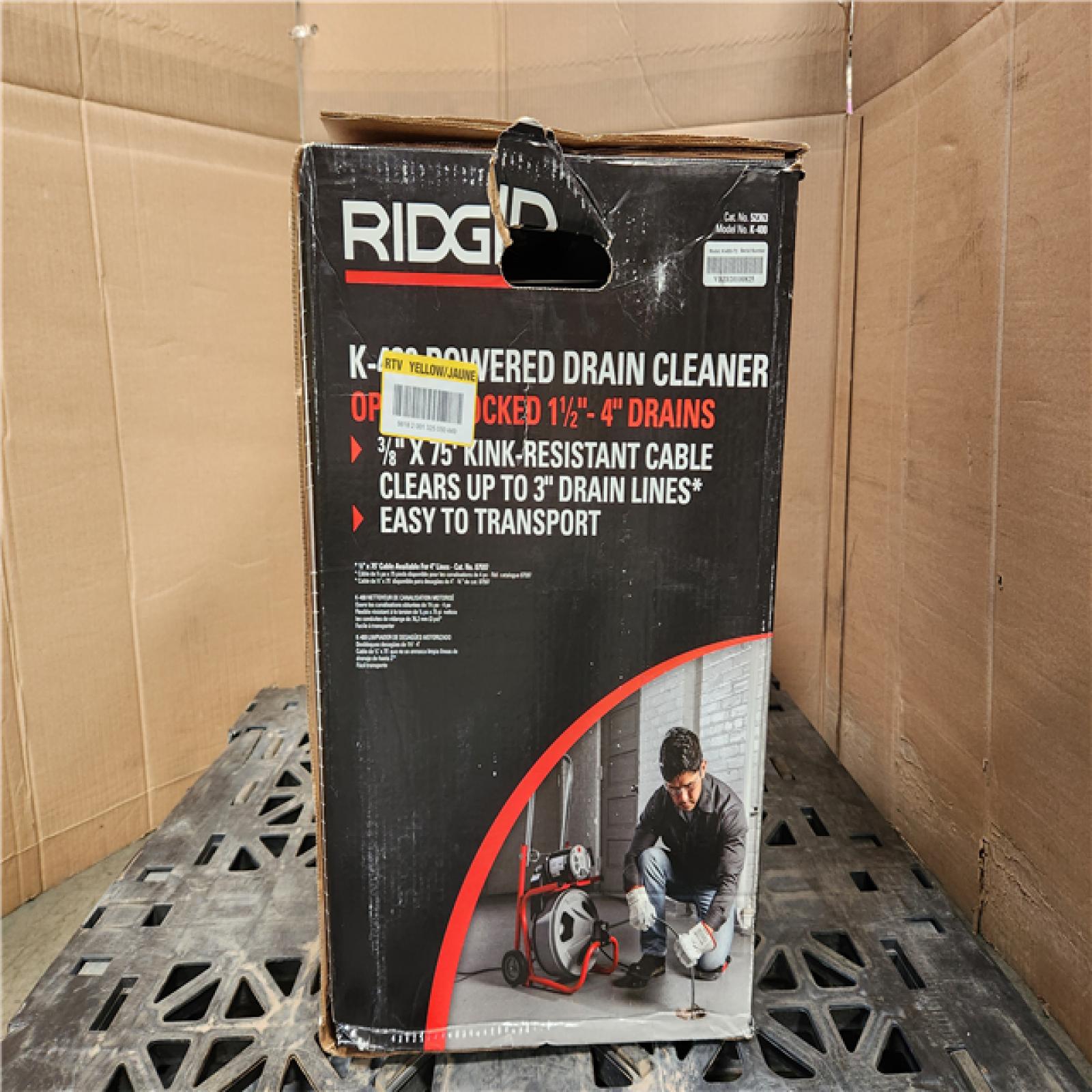 California As-Is Rigid Drain Cleaner