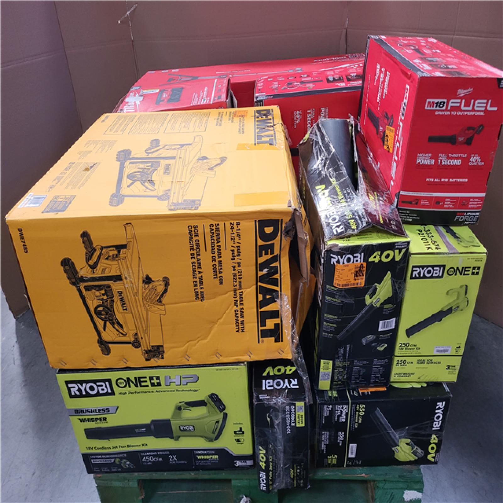 CALIFORNIA AS-IS TOOL PALLET