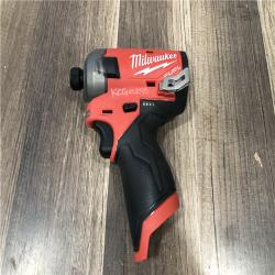 AS-IS Milwaukee  FUEL SURGE 12V Lithium-Ion Brushless Cordless 1/4 in. Hex Impact Driver (Tool-Only)