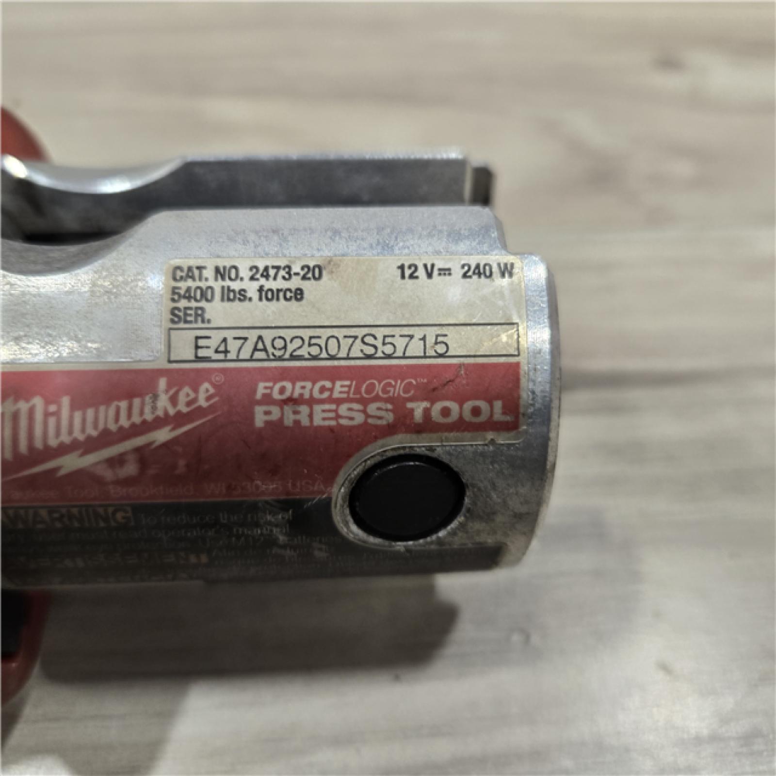 AS-IS MILWAUKEE 12V Force Logic Cordless Press Tool Kit