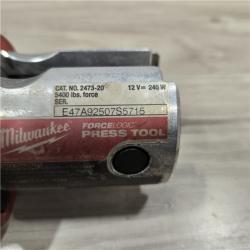 AS-IS MILWAUKEE 12V Force Logic Cordless Press Tool Kit