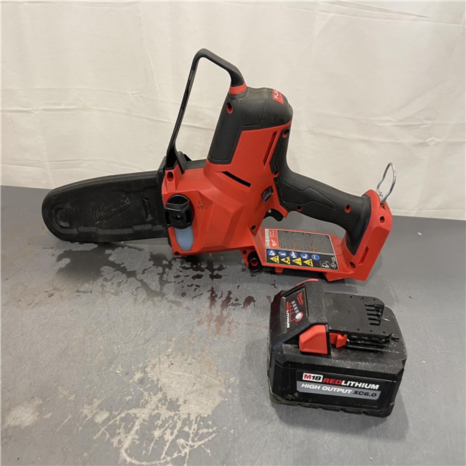 AS-IS - Milwaukee M18 FUEL 8 in. 18V Lithium-Ion Brushless HATCHET Pruning Saw Kit