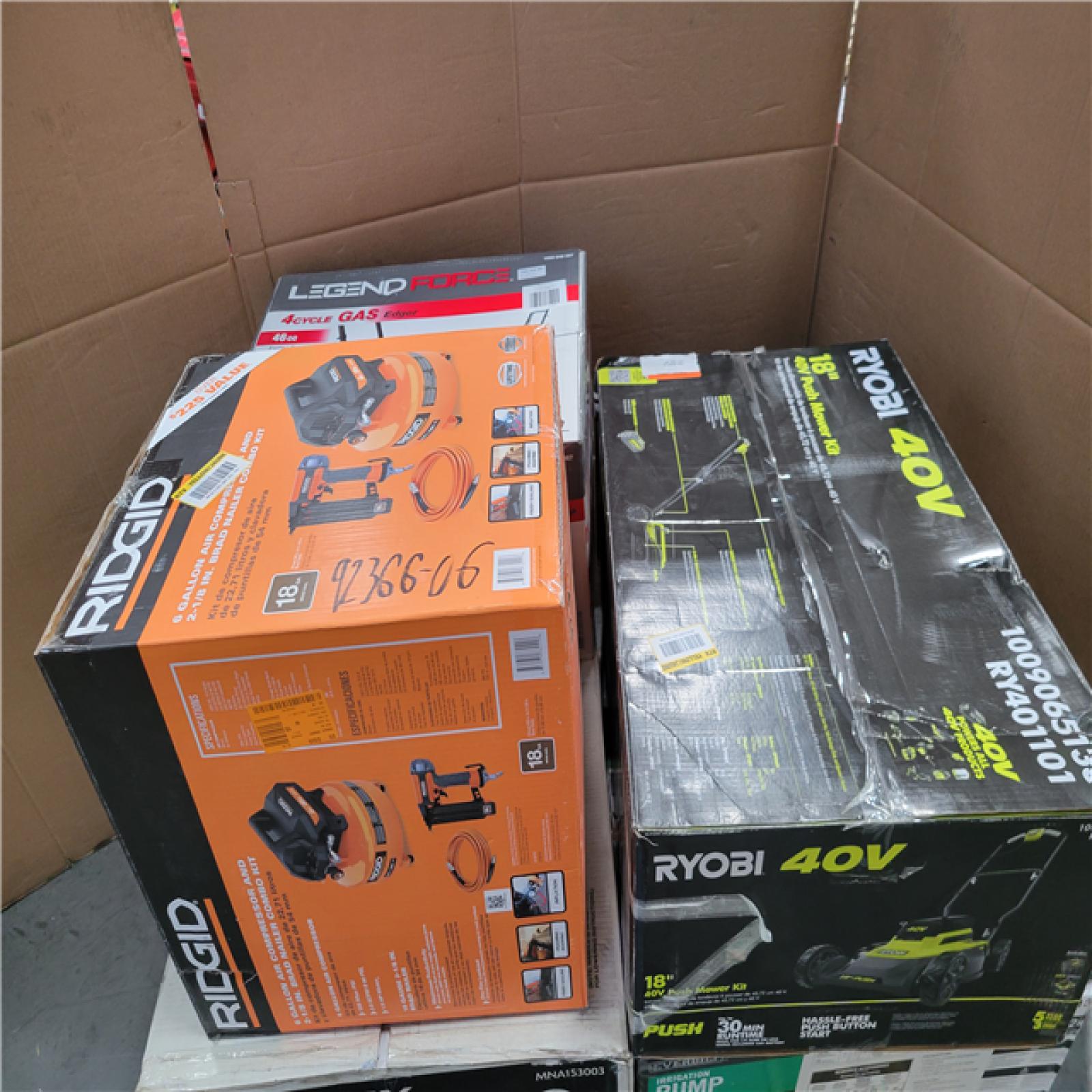 CALIFORNIA AS-IS OUTDOOR POWER EQUIPMENT
