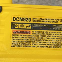 AS-IS DEWALT 20-Volt 21° Cordless Framing Nailer (Tool-Only)