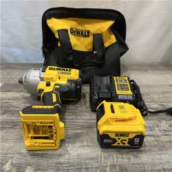 AS-IS DEWALT 20V MAX Lithium-Ion Cordless 1/2 in. Impact Wrench Kit