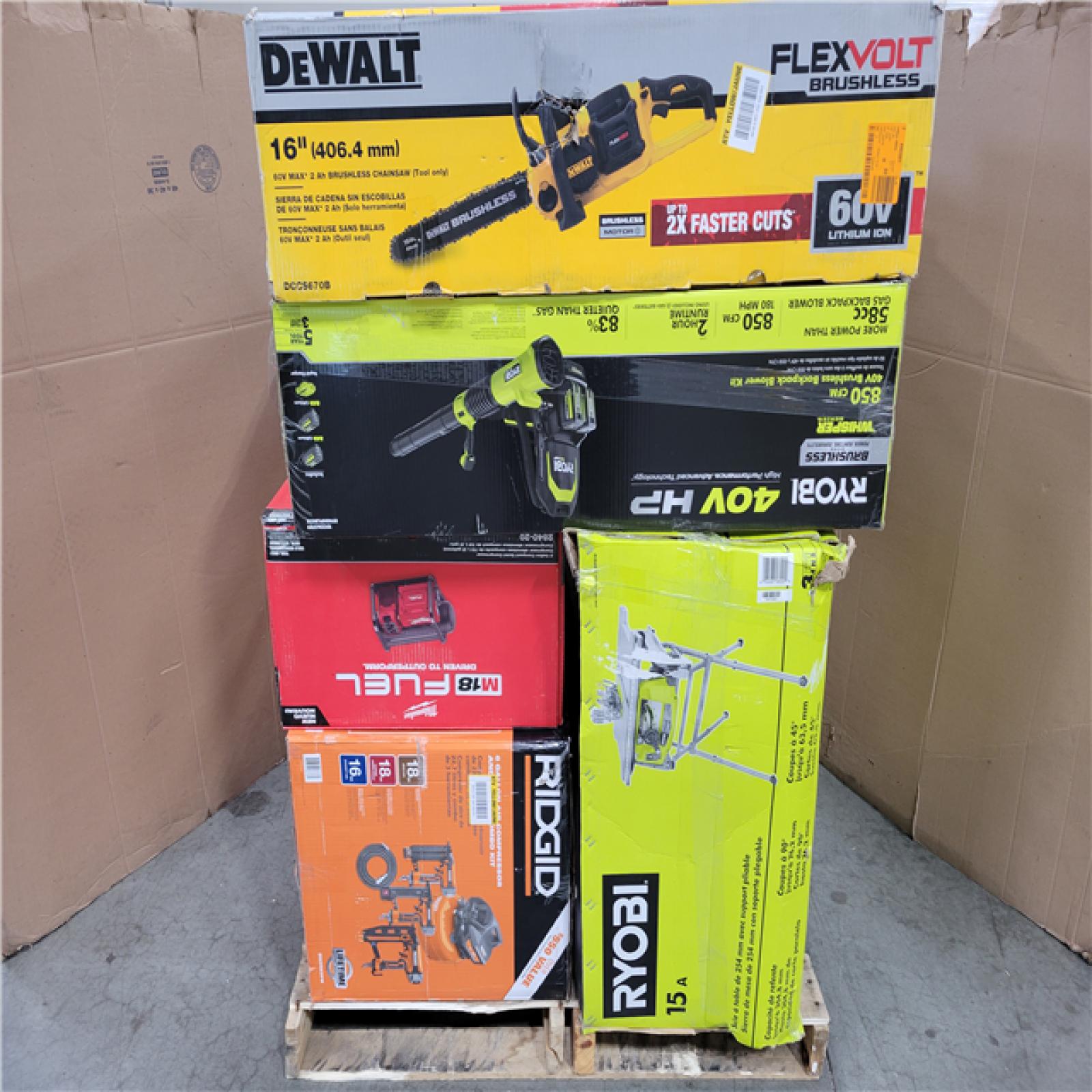 CALIFORNIA AS-IS TOOL PALLET