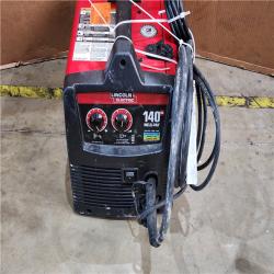 HOUSTON LOCATION - AS-IS Lincoln Electric Single Phase 140 Amp DC 115V Flux-Core & Stick MIG Welder - 90A/19V/20% Duty Cycle  10.15 Long | Part #K2697-1