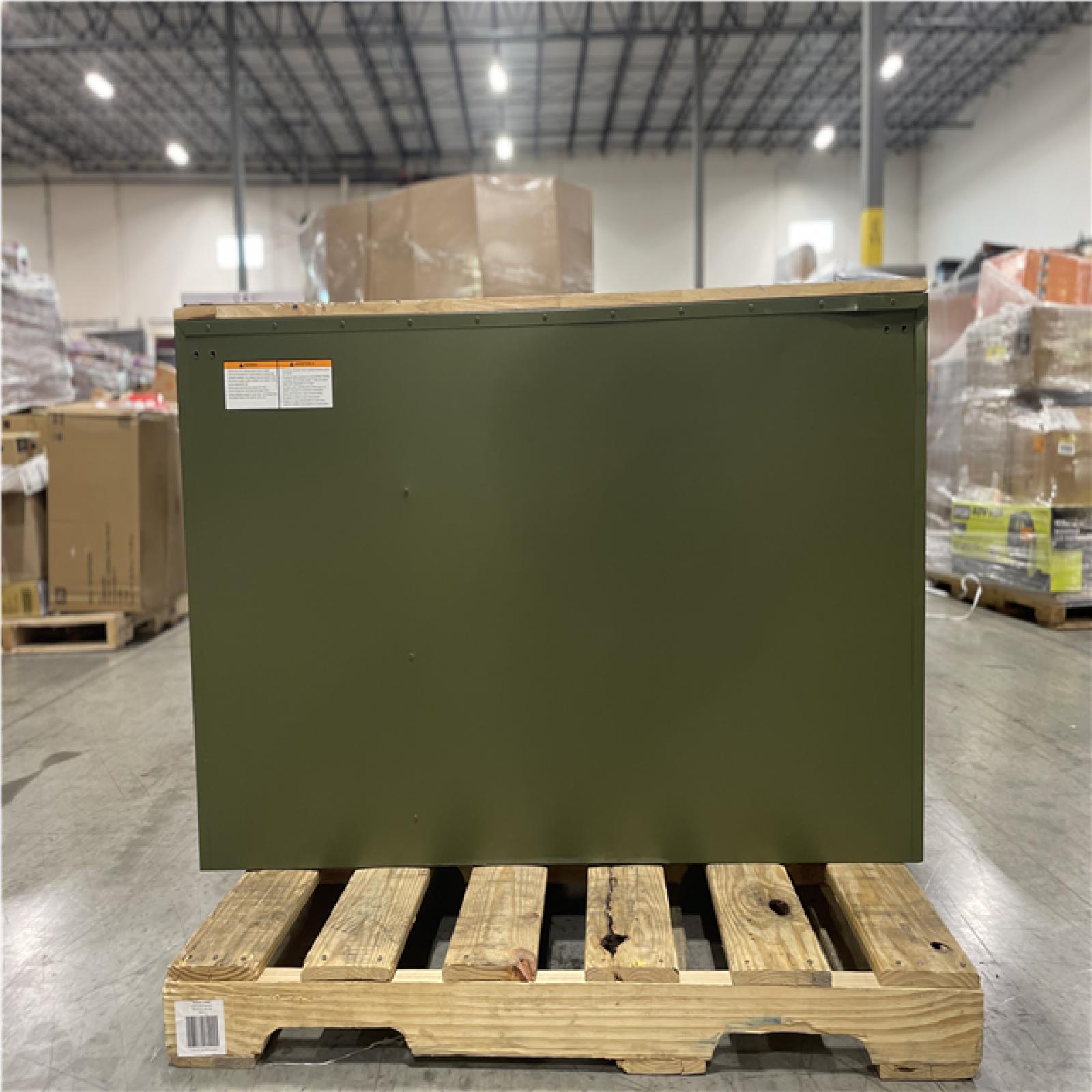 DALLAS LOCATION- AS-IS HUSKY 52 W. 20 D. 37.1 H. 10 Drawer Mobile Workbench (MATTE ARMY GREEN)