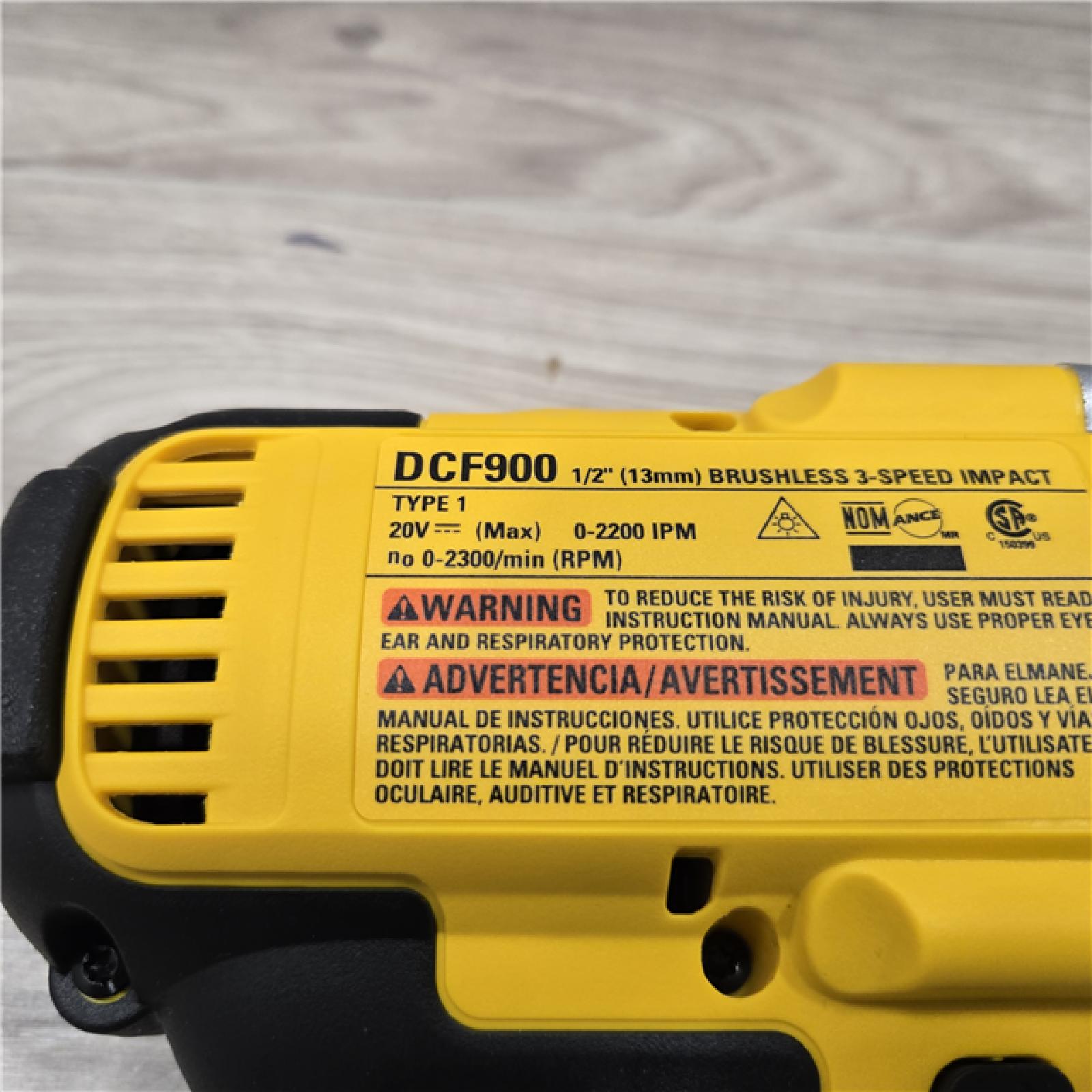 AS-IS DEWALT 20V MAX XR 1/2 High Torque Impact Wrench (Tool-Only)