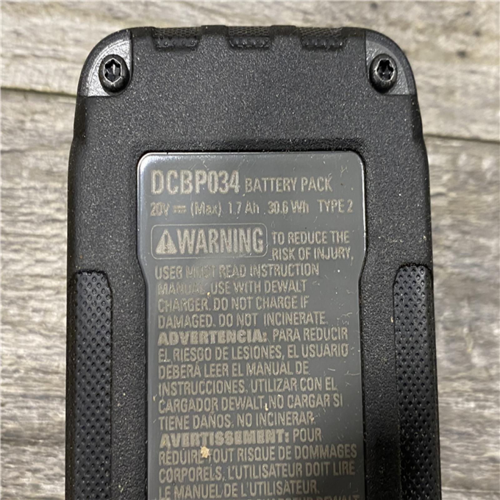 AS-IS DEWALT Atomic 20-Volt Maximum Cordless Brushless Compact Reciprocating Saw Kit