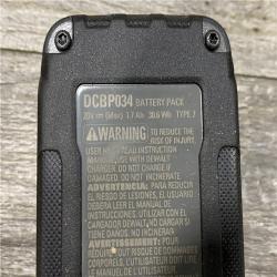 AS-IS DEWALT Atomic 20-Volt Maximum Cordless Brushless Compact Reciprocating Saw Kit