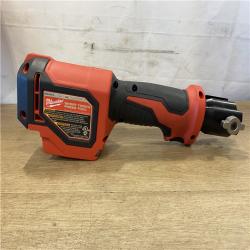 AS-IS Milwaukee 18V Lithium-Ion Cordless Short Throw Press Tool with 3 PEX Crimp Jaws Kit