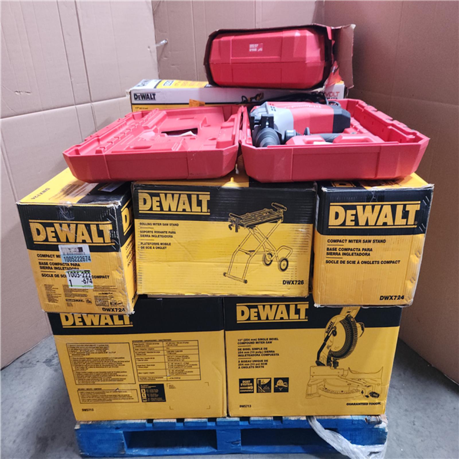 CALIFORNIA AS-IS TOOL PALLET