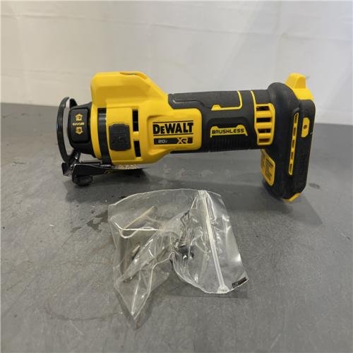 AS-IS - DEWALT XR 20V Lithium-Ion Cordless Rotary Drywall Cut-Out Tool