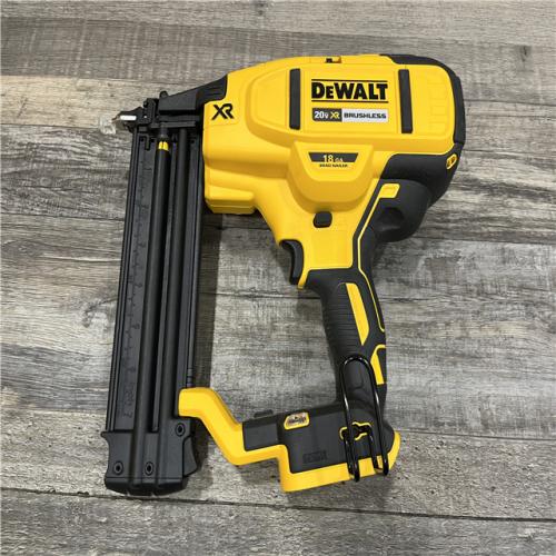 AS-IS DEWALT 20V MAX XR Lithium-Ion Electric Cordless 18-Gauge Brad Nailer (Tool Only)