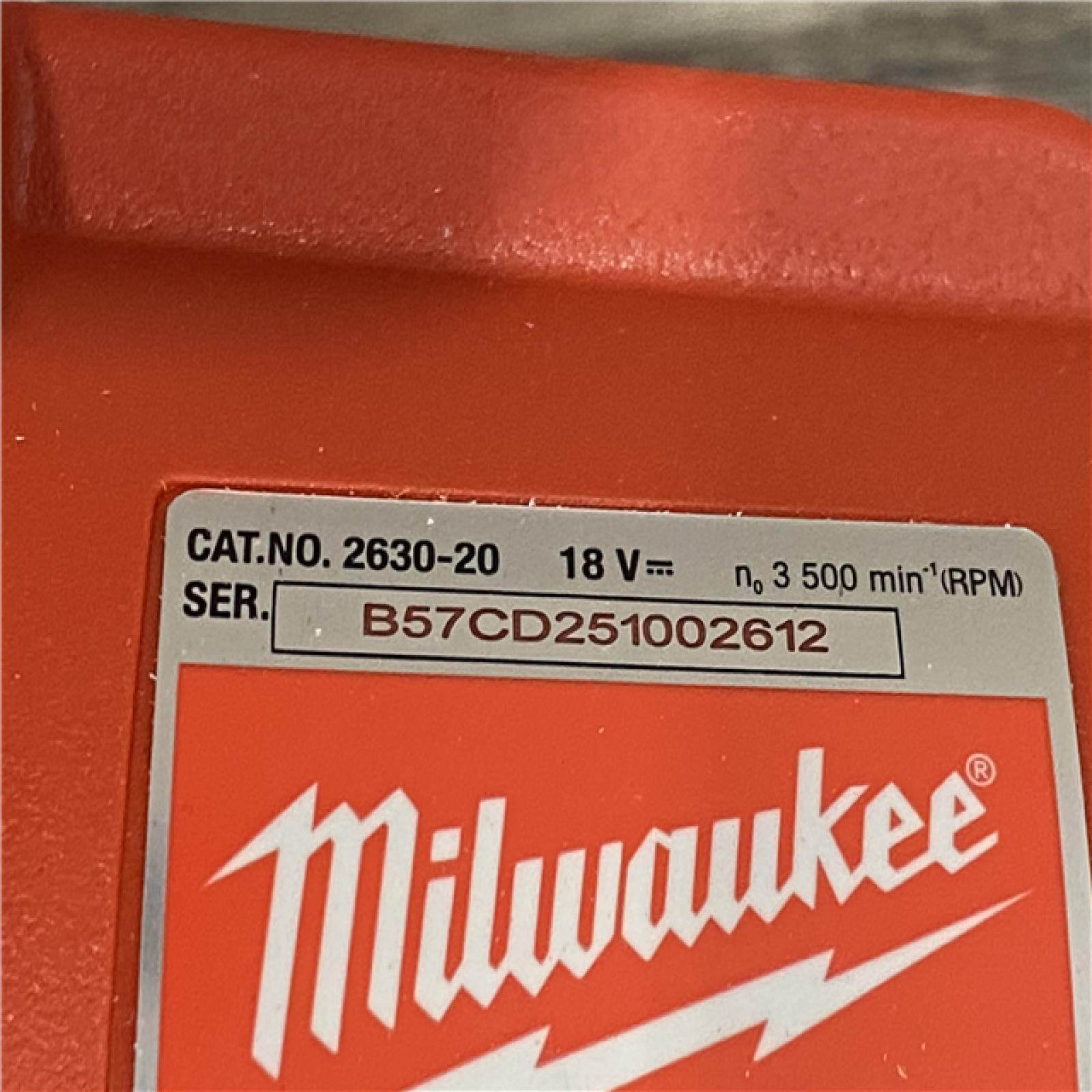AS-IS Milwaukee 18V Lithium-Ion Cordless 6-1/2 in. Circular Saw (Tool-Only)