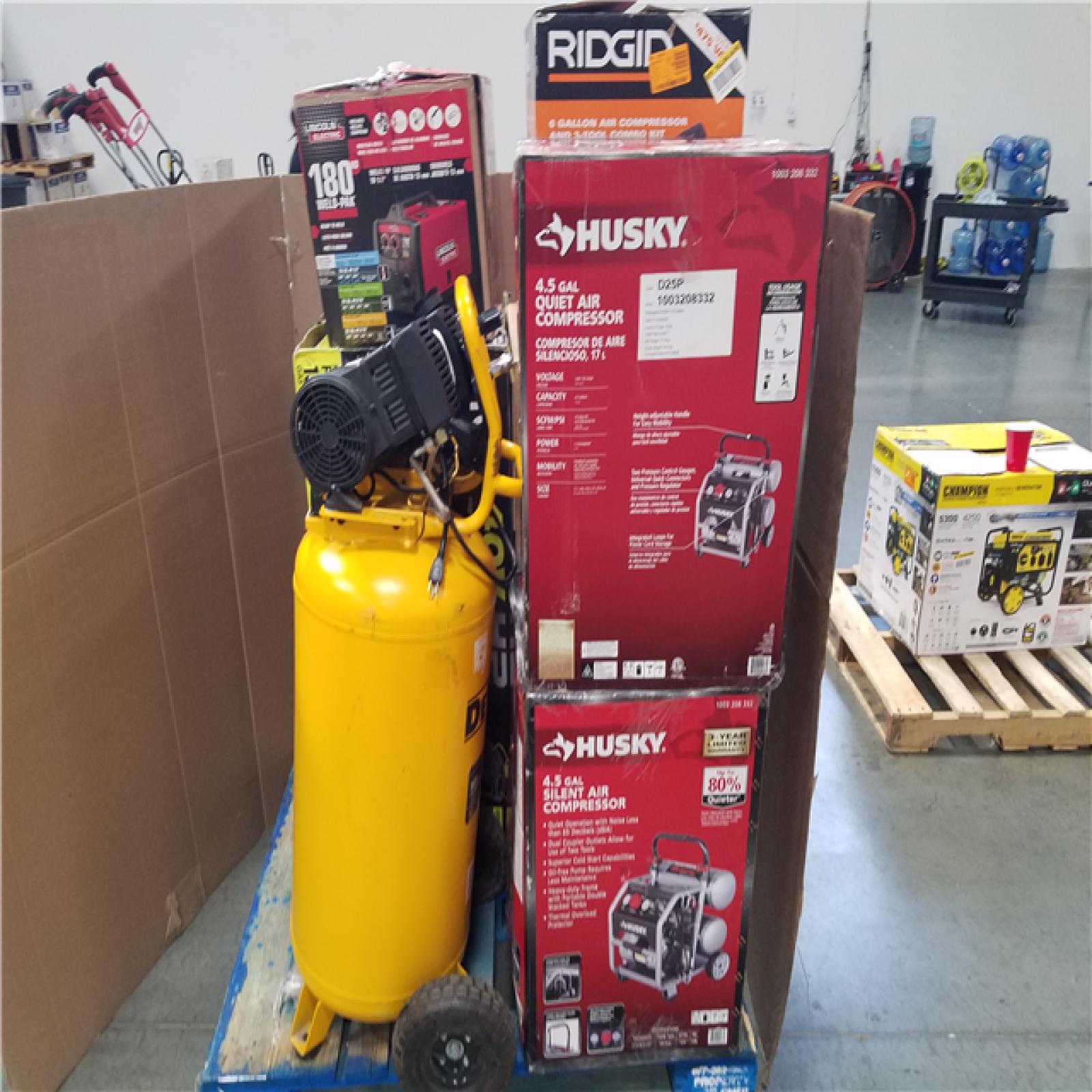 CALIFORNIA AS-IS OUTDOOR POWER EQUIPMENT