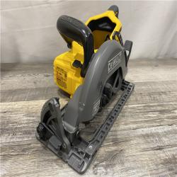 AS-IS DEWALT FLEXVOLT 60V MAX Cordless Brushless 7-1/4 in. Wormdrive Style Circular Saw (Tool Only)