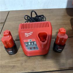 California AS-IS Milwaukee M12 Pex Expander Kit  Includes (2) Batteries  Charger & Hard Case