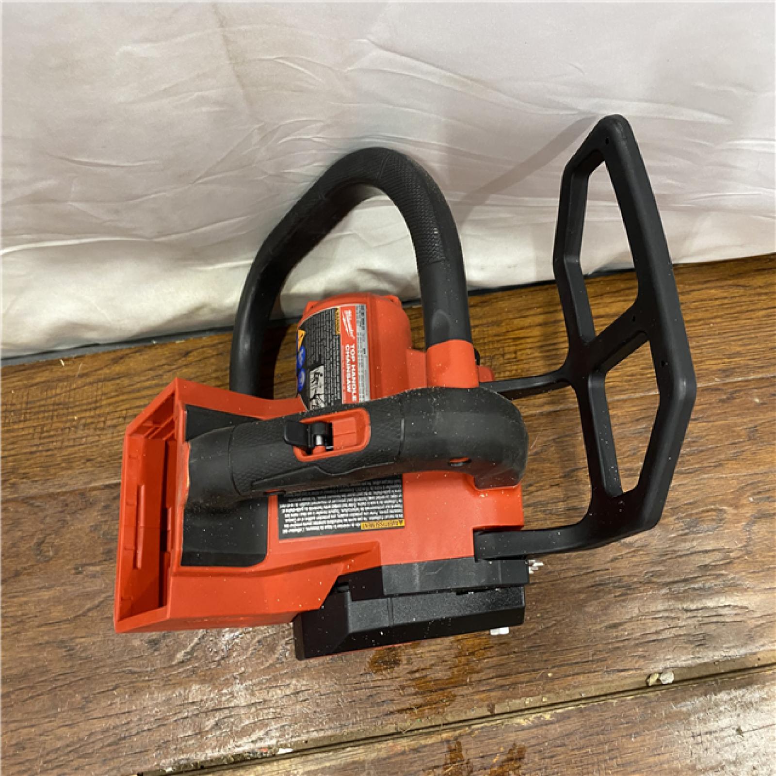 AS-IS Milwaukee Tool 2826-20T M18 FUEL 14  Top Handle 18-Volt Lithium-Ion Brushless Electric Cordless Chainsaw (Tool-Only)