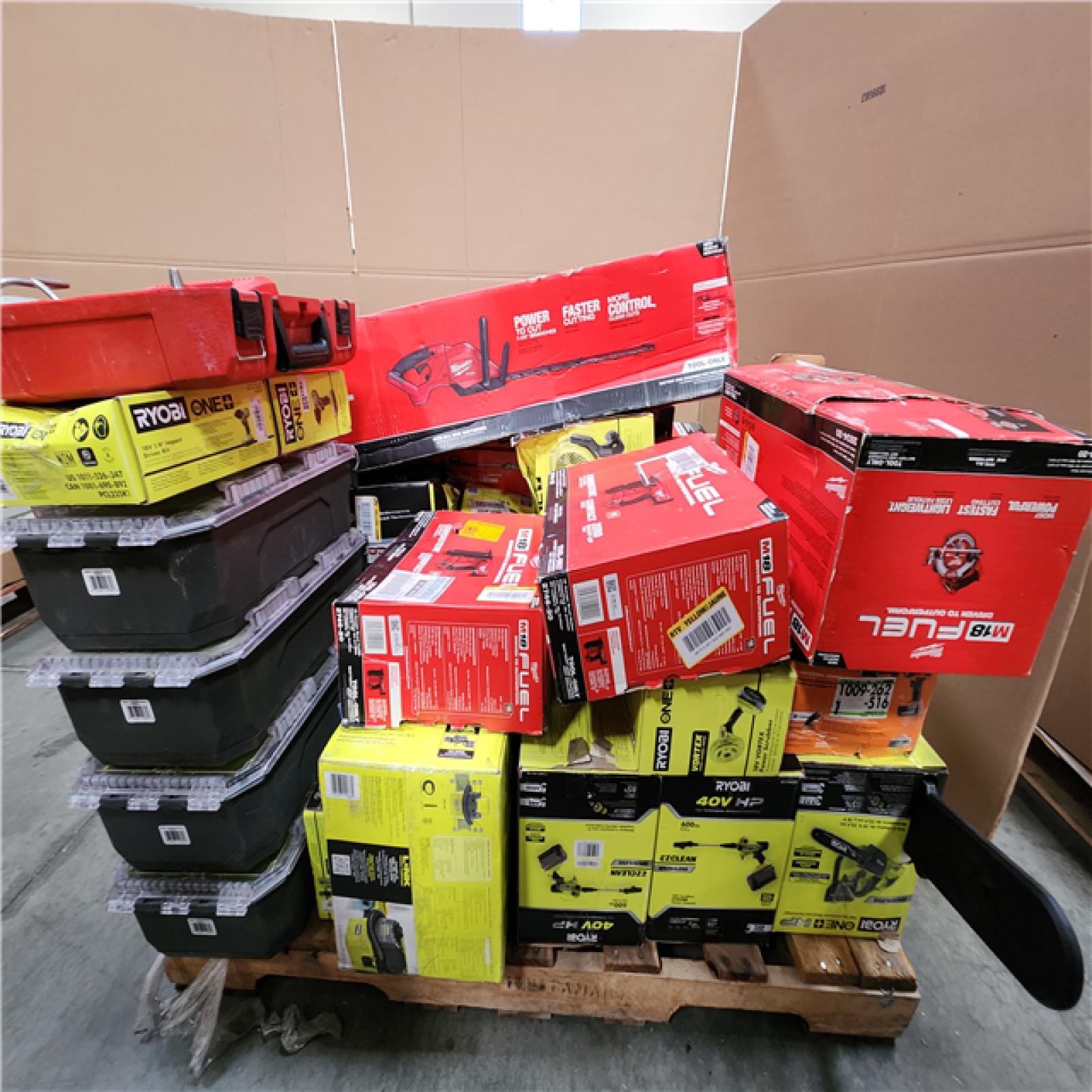 CALIFORNIA AS -IS  TOOL PALLET