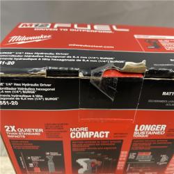 NEW - Milwaukee FUEL SURGE 12V Lithium-Ion Brushless Cordless 1/4 in. Hex Impact Driver (Tool-Only)