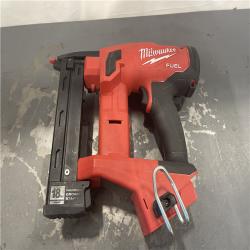 AS-IS- MILWAUKEE FUEL 18V Cordless 18-Gauge 1/4 in. Narrow Crown Stapler (Tool-Only)