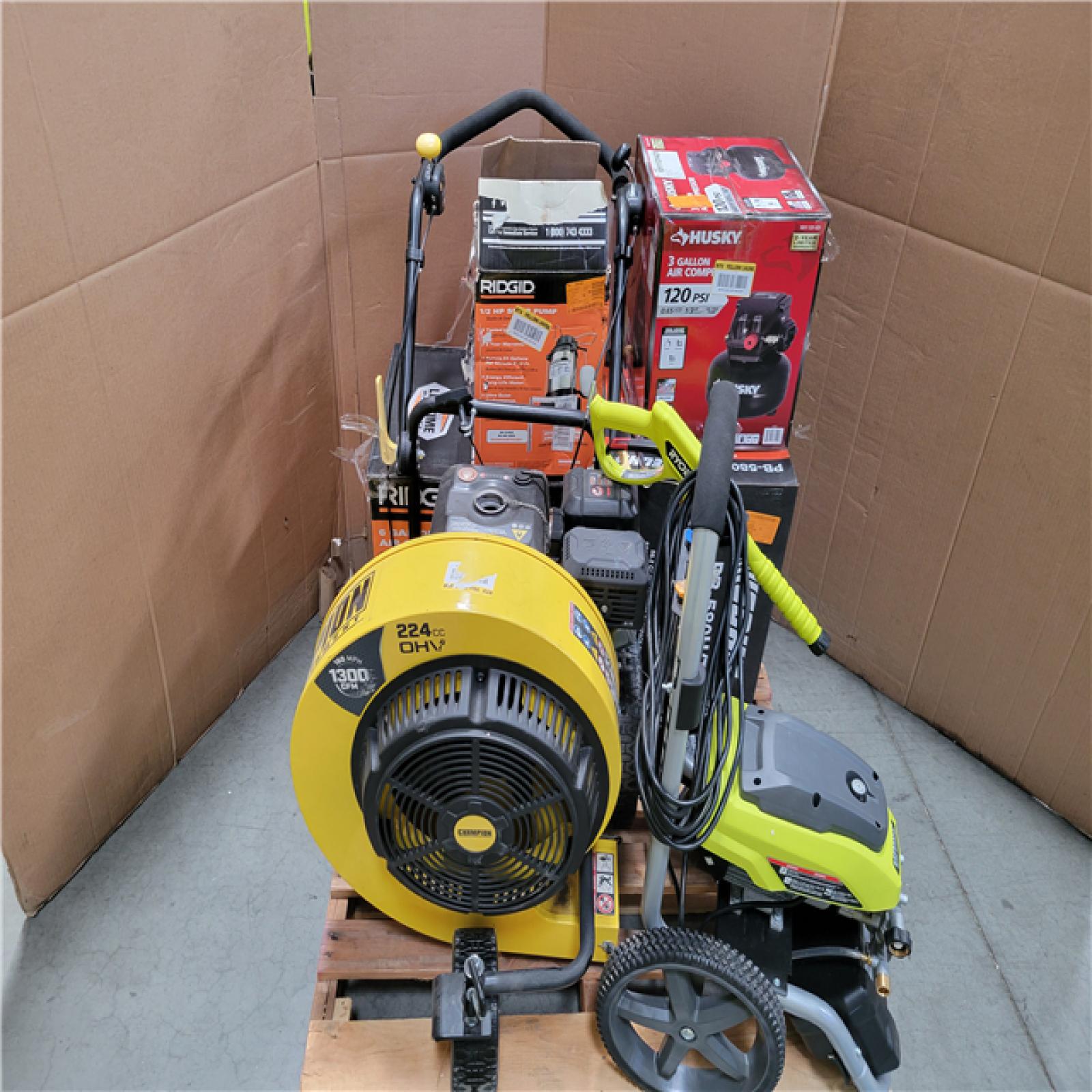CALIFORNIA AS-IS OUTDOOR POWER EQUIPMENT