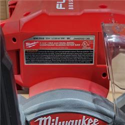 HOUSTON LOCATION - AS-IS Milwaukee 2733-20 M18 Fuel 7-1/4 Dual Bevel Sliding Compound Miter Saw (TOOL ONLY)