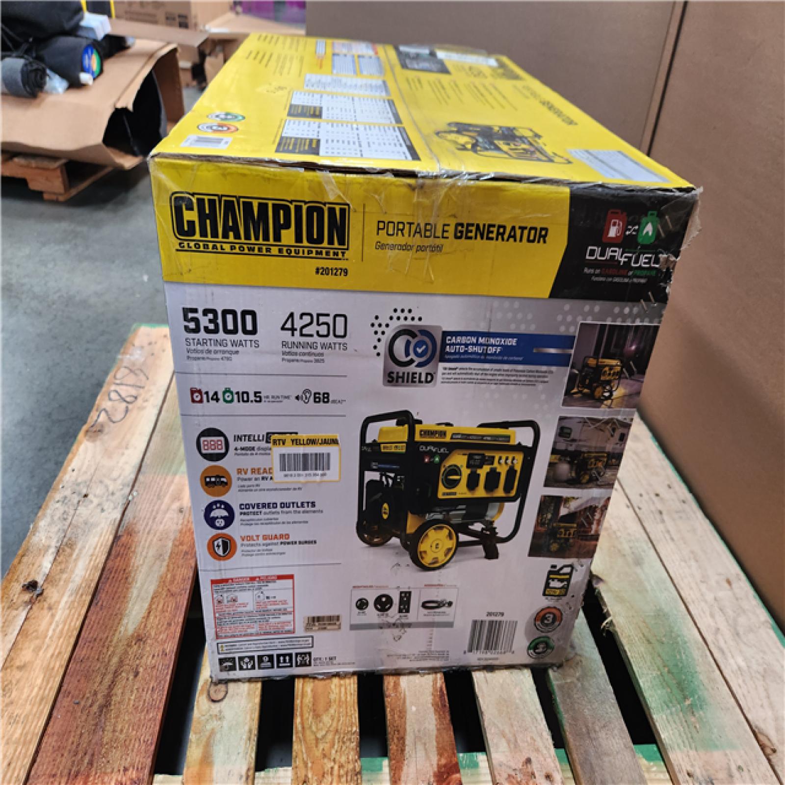 CALIFORNIA AS-IS CHAMPION GENERATOR