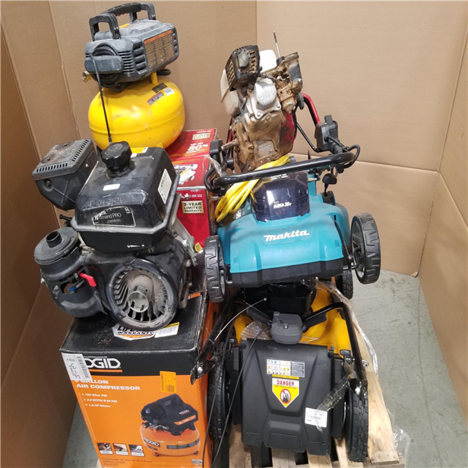 CALIFORNIA AS-IS OUTDOOR POWER EQUIPMENT
