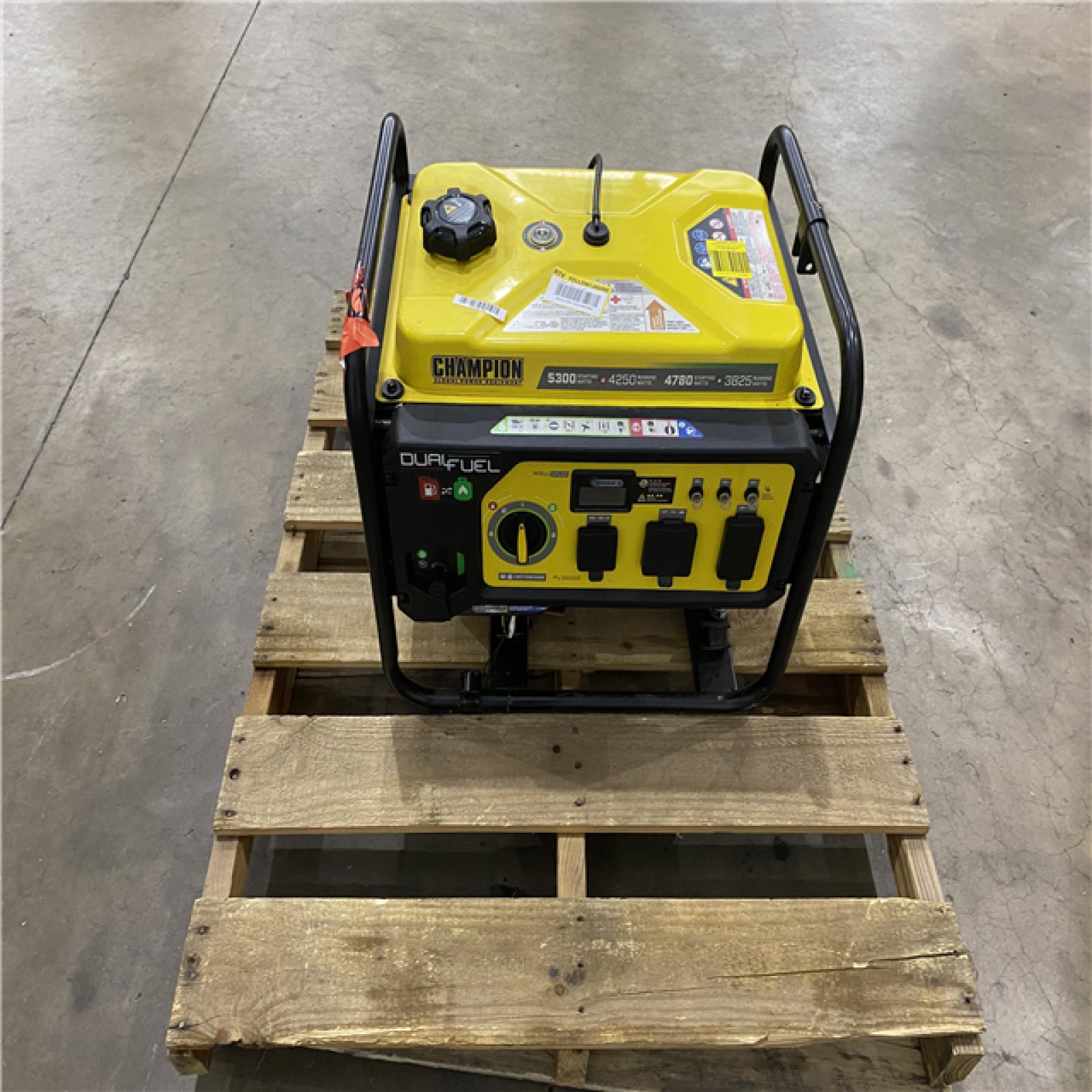 Houston Location - AS-IS Champion 4250 Running Watts Generator