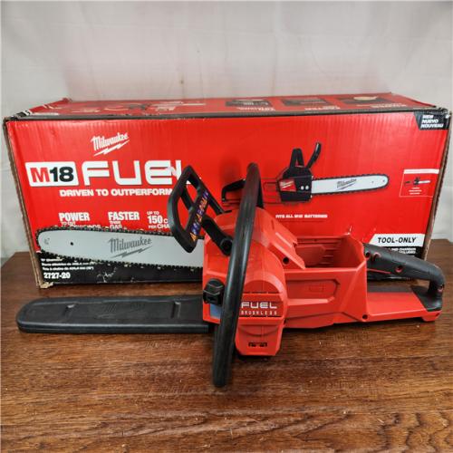 AS-IS Milwaukee M18 FUEL Brushless Cordless 16 Chain Saw