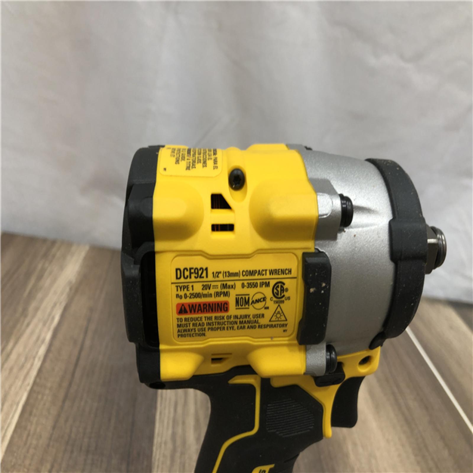 AS-IS DEWALT ATOMIC 20V MAX Cordless Brushless 1/2 in. Variable Speed Impact Wrench (Tool Only)