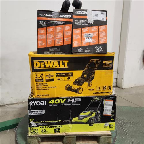 Dallas Location - As-Is Outdoor Power Equipment