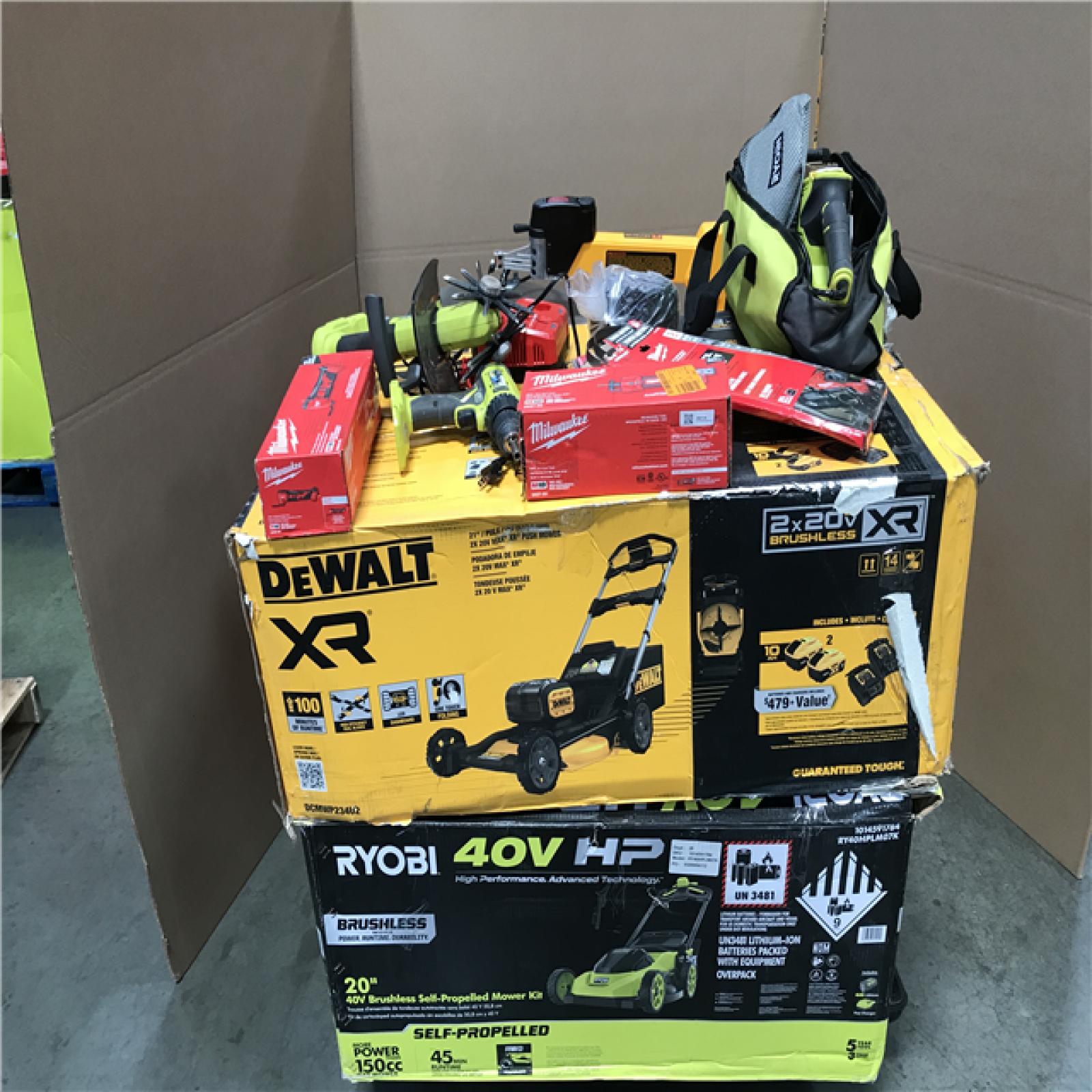 CALIFORNIA AS-IS TOOL PALLET