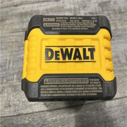 AS-IS DEWALT FLEXVOLT 20V/60V MAX Lithium-Ion 6.0Ah Battery Pack Kit