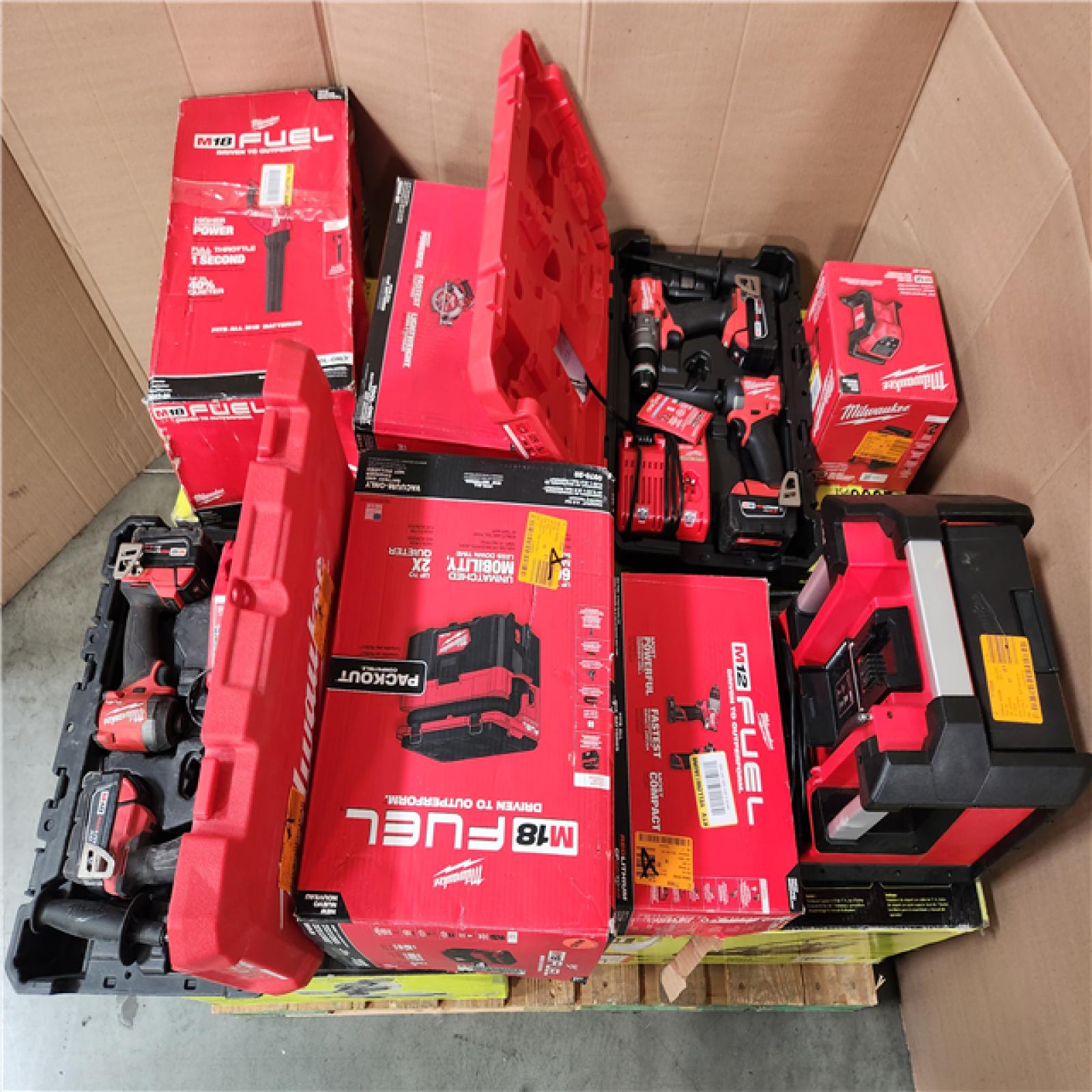 CALIFORNIA AS-IS TOOL PALLET