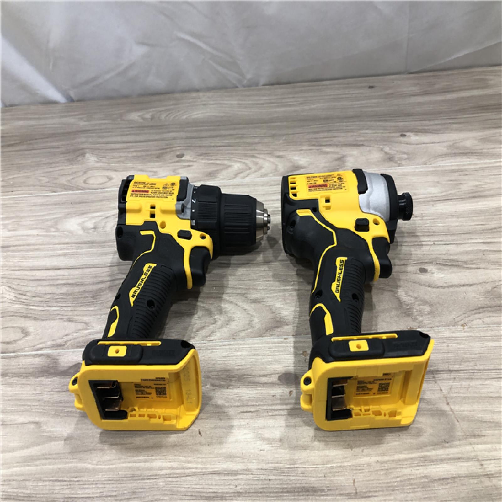 AS-IS DEWALT ATOMIC 20-Volt MAX Lithium-Ion Cordless Combo Kit