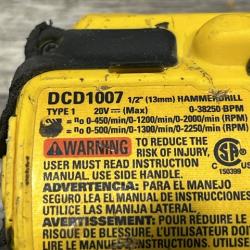 AS-IS DEWALT 20V MAX Brushless Cordless 1/2 3-Speed Hammer Drill (Tool-Only)