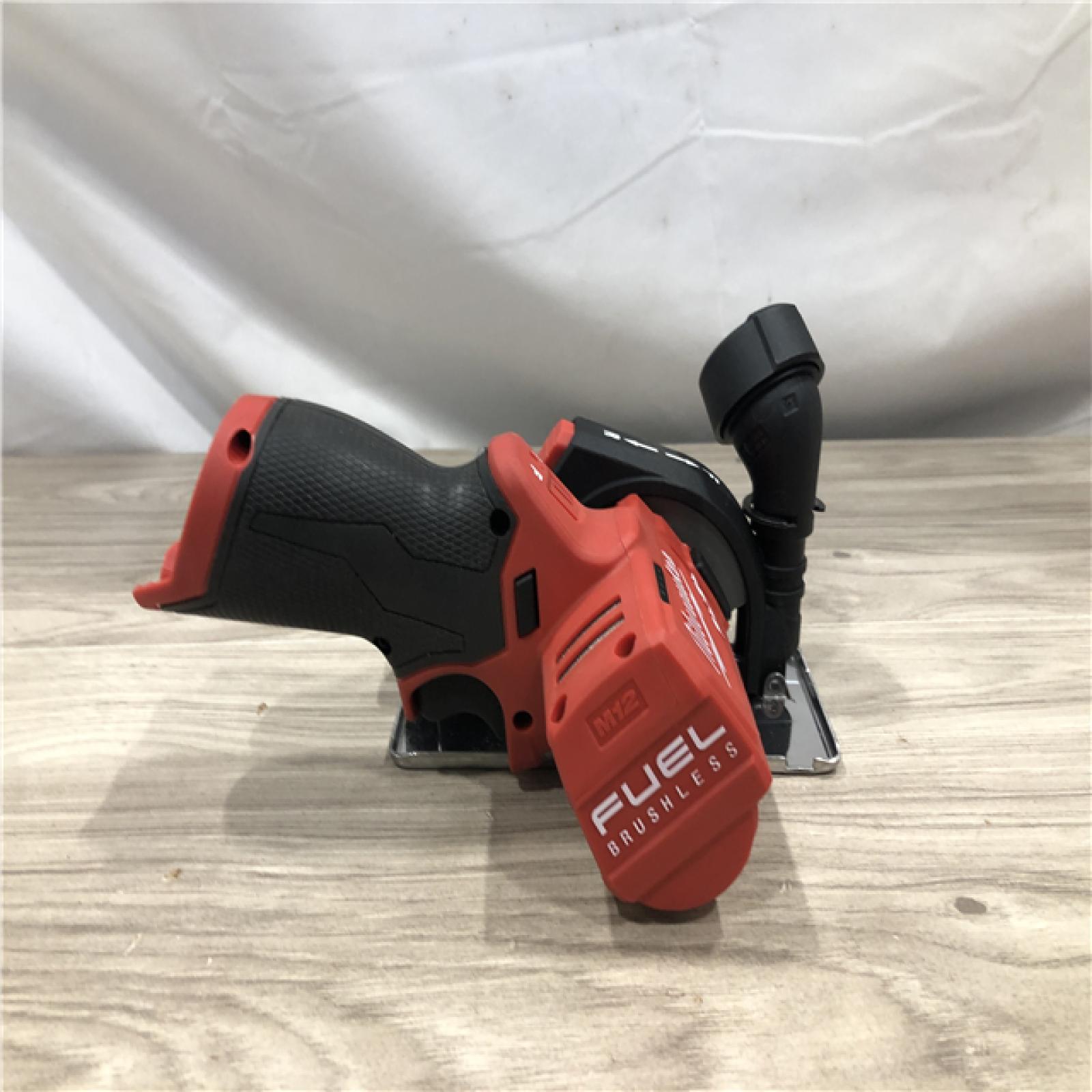 AS-IS Milwaukee FUEL 12V Lithium-Ion Cordless 3 in. Cut Off Saw (Tool-Only)