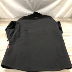 AS-IS Milwaukee Men's Large M12 12V Lithium-Ion Cordless TOUGHSHELL Black Heated Jacket (Jacket/Charger Only)