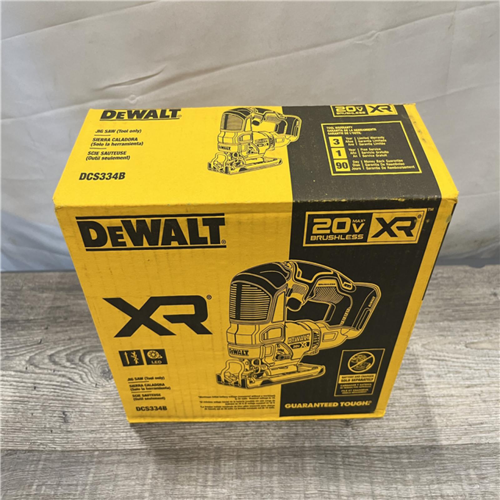 NEW - DEWALT 20V MAX XR Cordless Brushless Jigsaw (Tool Only)