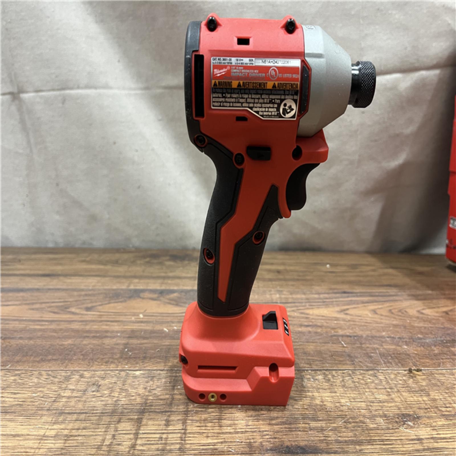AS-IS Milwaukee M18 Compact Brushless 2-Tool Combo Kit