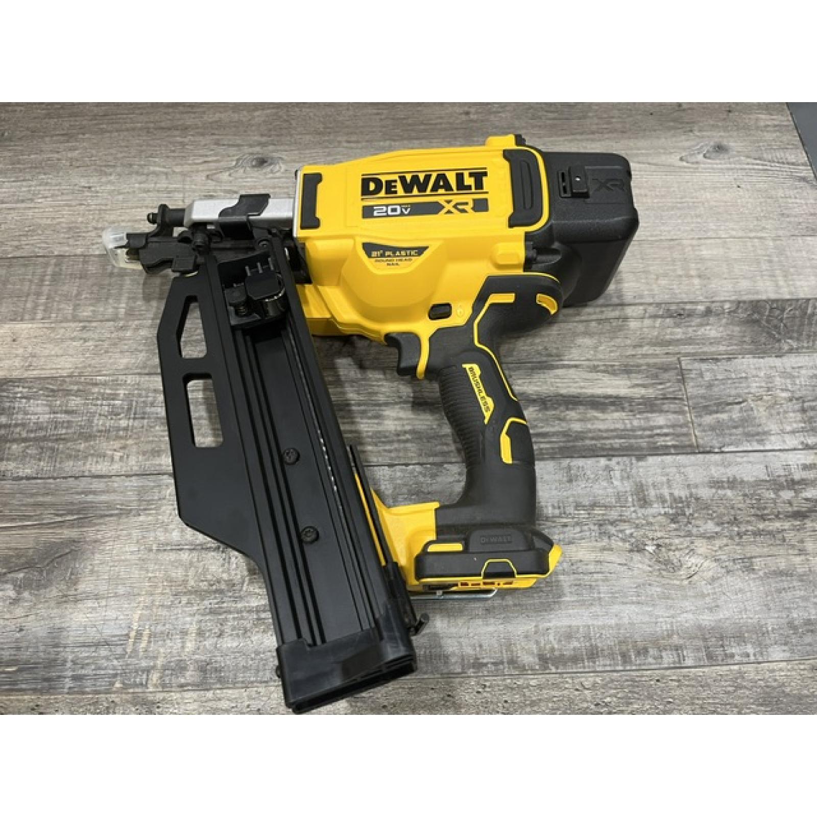 AS-IS DEWALT 20-Volt 21° Cordless Framing Nailer (Tool-Only)